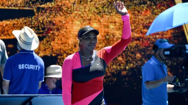 Serena Williams, tenista estadounidense de 39 años. | Foto: AFP/Video: YouTube Australian Open TV