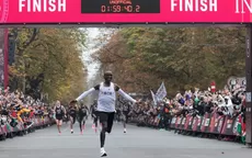 Austria: Eliud Kipchoge, primera persona en bajar las dos horas en un maratón - Noticias de eliud-kipchoge
