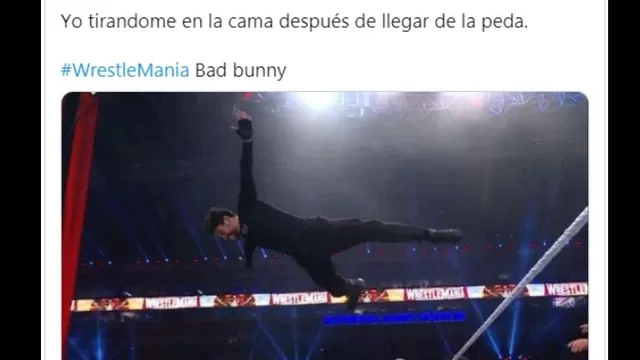 Bad Bunny ganó en Wrestlemania | Video: WWE.