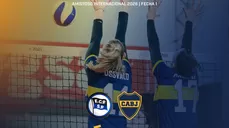 Boca Juniors y Pinheiros juegan EN VIVO por la Noche Blanquiazul en el Polideportivo Lucha Fuentes en Villa El Salvador. | Boca Vóley