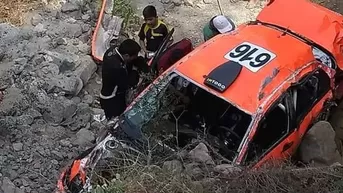 Caminos del Inca: Raúl Orlandini sufrió terrible despiste en primera etapa