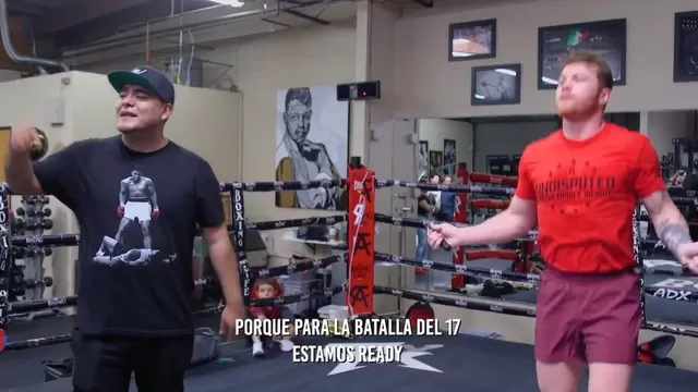 Canelo Álvarez peleará con Golovkin este 17 de septiembre en el T-Mobile Arena de Las Vegas. | Video: Twitter
