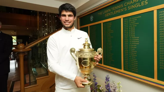 El número uno del mundo logró el segundo Grand Slam de su carrera. Foto: Wimbledon