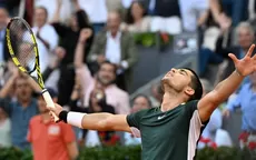 Carlos Alcaraz está imparable: Venció a Djokovic y clasificó a final en Madrid - Noticias de carlos stein