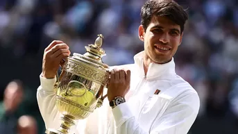 Carlos Alcaraz ganó en Wimbledon tras vencer a Novak Djokovic