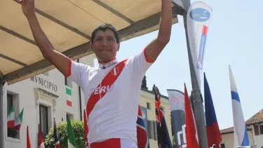 Ciclista peruano Israel Hilario se coronó campeón mundial paralímpico