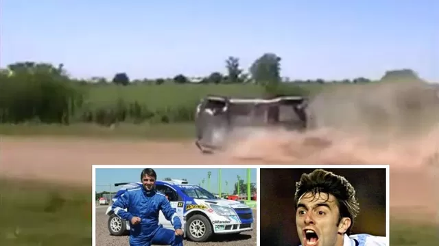 Claudio 'Piojo' López: así se volcó el auto del ahora corredor de Rally