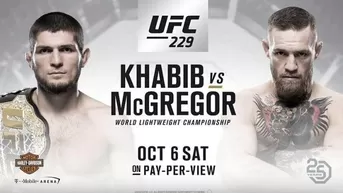 Conor McGregor regresa a la UFC: peleará ante Khabib por el título ligero