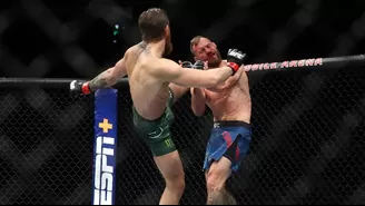 Conor McGregor doblegó a Donald Cerrone Foto: UFC.