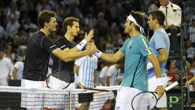 Copa Davis: Argentina pierde dobles ante Gran Bretaña pero se mantiene 2-1