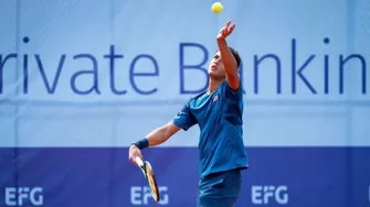 Varillas cerró su participación en el Génova Challenger y se enfocará en la Coa Davis. | Foto: Swiss Open Gstaad