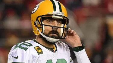 Aaron Rodgers lleva 15 temporadas en los Green Bay Packers. | Foto: AFP