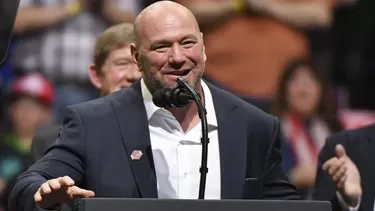 Dana White, presidente de la UFC. | Foto: AFP