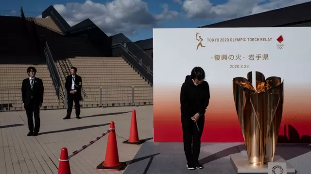 La Llama Olímpica continúa su camino por Japón. | Foto: Twitter