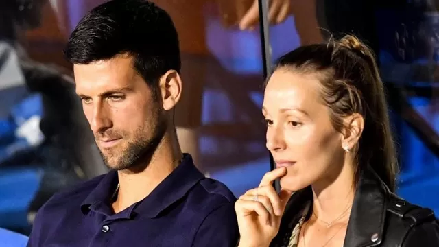 Novak Djokovic y su esposa dieron positivo hace 10 días. | Foto: AFP