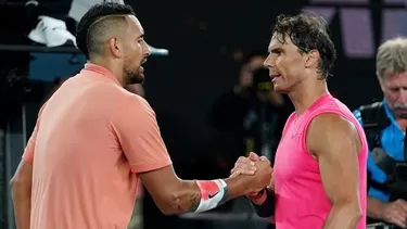 Nadal acusó al australiano de falta de respeto tras caer ante Kyrgios en México. | Foto: AFP