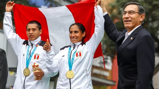 El mandatario recordó lo que le reveló Gladys Tejeda tras ganar el oro en Lima 2019. | Video: América Televisión