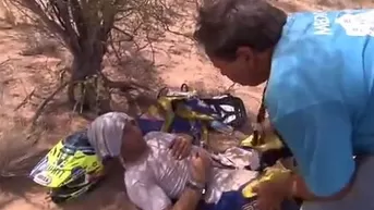 Dakar 2015: mira el dramático rescate al piloto uruguayo Mauro Almeida