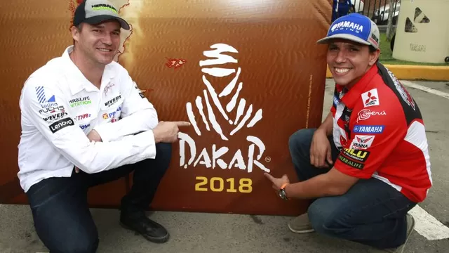 Dakar 2018: esto dijeron Nico Fuchs y Alexis Hernández tras presentación