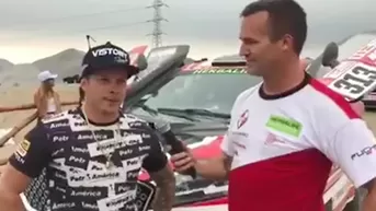 Dakar 2018: Mario Hart quedó "asustado" tras ser copiloto de Nicolás Fuchs