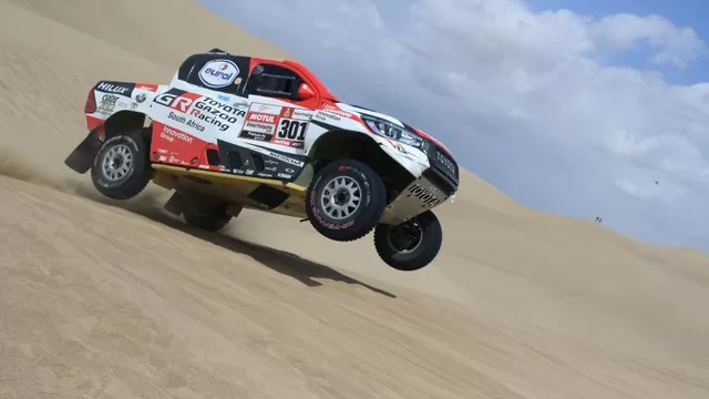 Al-Attiyah se quedó con la primera etapa del Dakar en coches | Video: América TV.