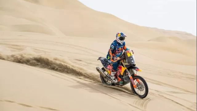 Dakar 2019: Matthias Walkner se llevó la etapa 2 en la categoría motos