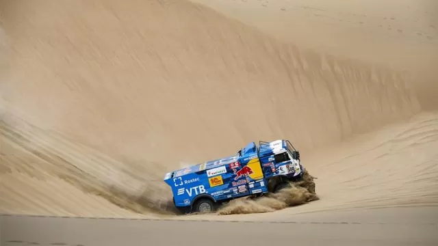 Dakar 2019: Nikolaev se quedó con la segunda etapa en la categoría camiones