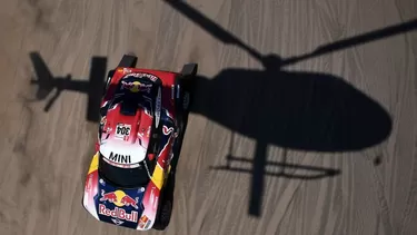 Loeb se llev&amp;oacute; la sexta etapa del Rally Dakar 2019. | Foto: AFP