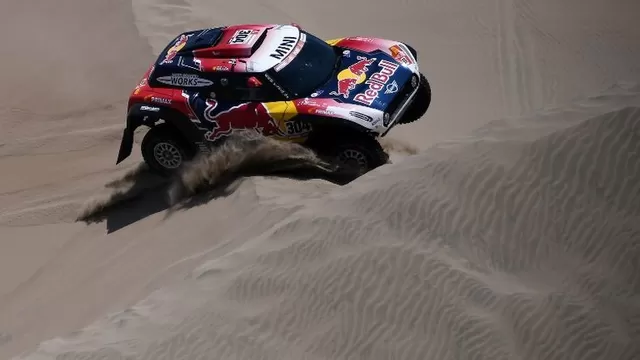 Peterhansel se llevó la octava etapa del Dakar 2019 | Foto: AFP.