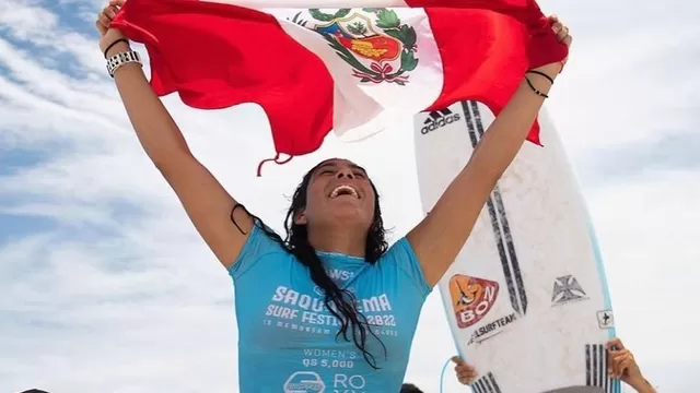 Daniella Rosas logró histórico tricampeonato sudamericano de surf