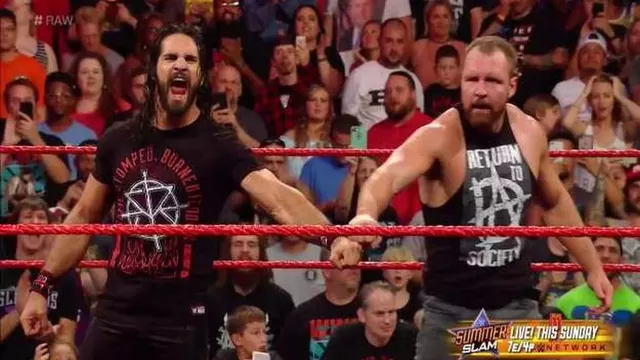 Dean Ambrose reapareció y apoyará a Seth Rollins en SummerSlam 2018