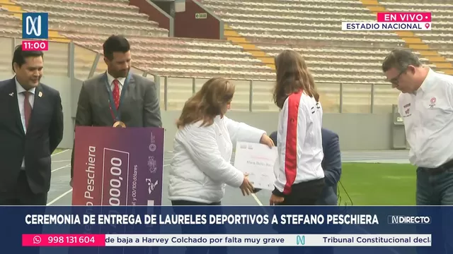 Deportistas del Team Perú recibieron reconocimiento de la Presidencia. | Foto y video: Canal N