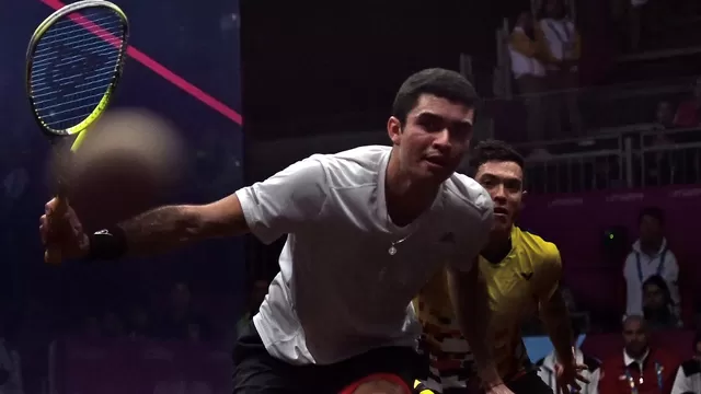 Diego Elías recibió noticia de una posible sanción por la Asociación Profesional de Squash. | Video: AD