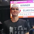 Diego Elías es campeón de los Juegos Sudamericanos al vencer al colombiano Knudsen