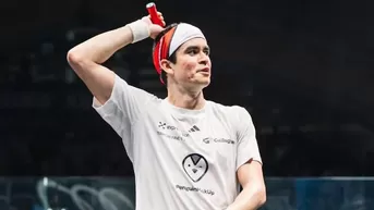Diego Elías es campeón panamericana de Squash y alcanzó este puesto en el ranking mundial