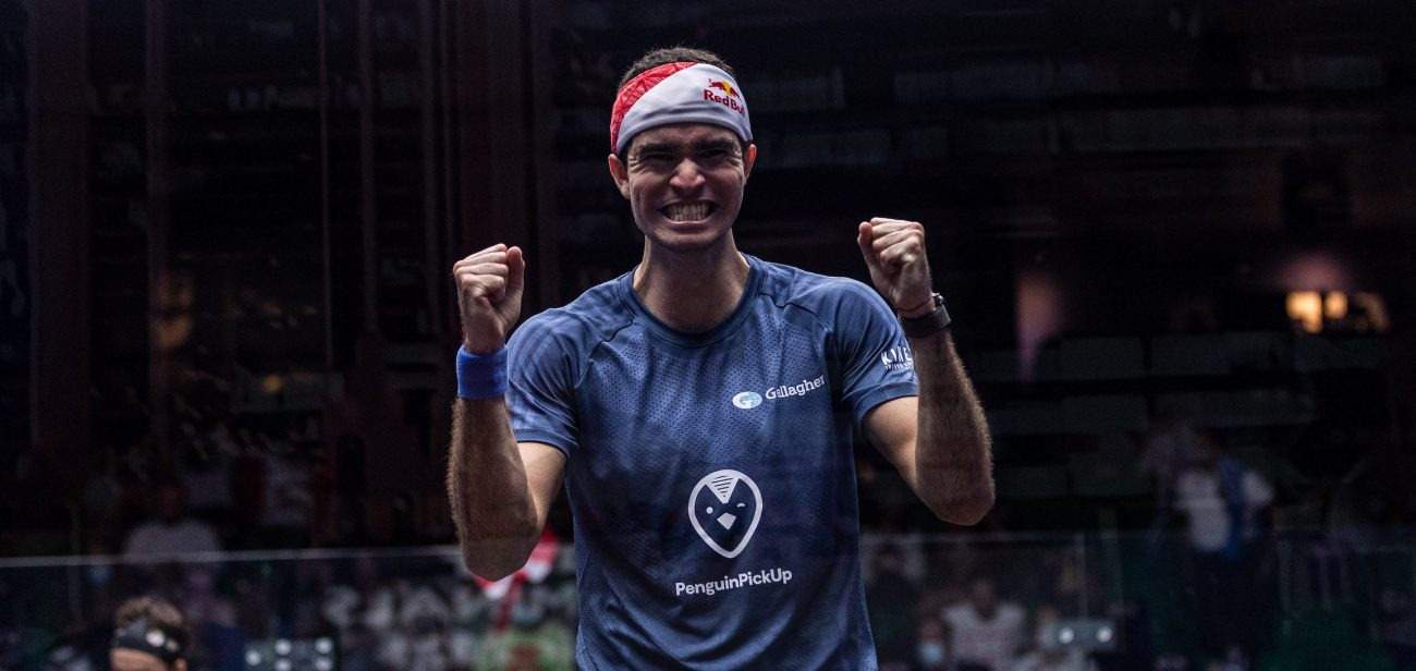 Diego Elías se ubica en el 5to lugar del ranking mundial de squash