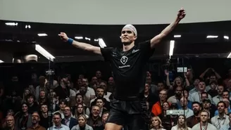 Diego Elías es el nuevo campeón mundial de Squash