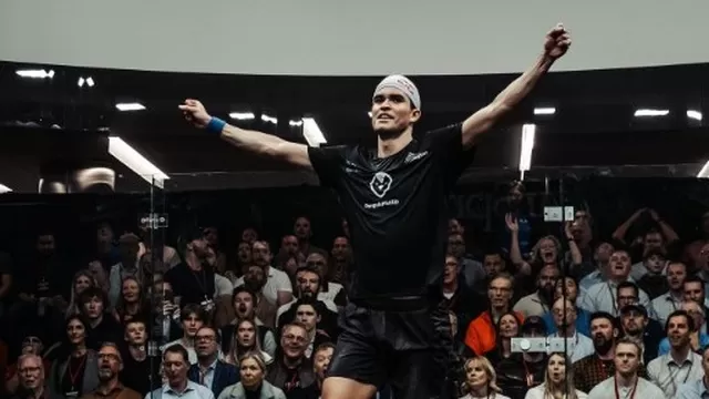 Peruano Diego Elías ganó el Mundial de Squash / Foto: Instagram Diego Elías