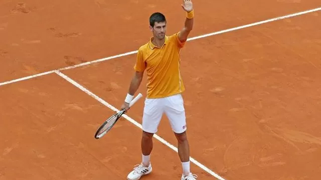 Djokovic campeón del Masters 1000 de Roma tras vencer a Federer