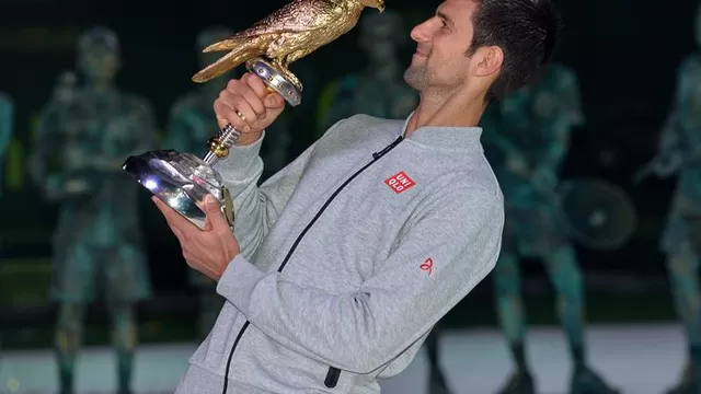 Novak Djokovic impuso su ley. Foto: EFE