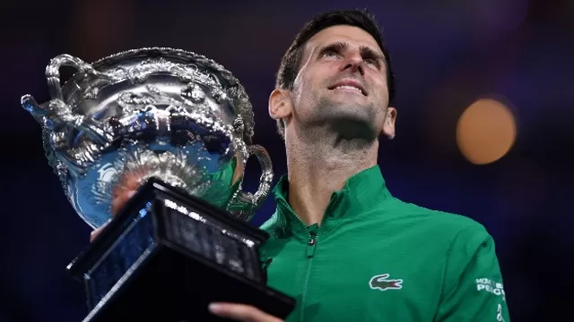 Novak Djokovic recuperó el número 1 del mundo en el ranking. | Foto: Australian Open