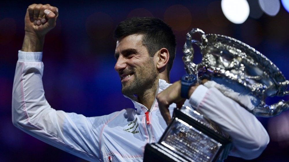 Djokovic ganó su décimo Abierto de Australia e igualó los 22 Grand Slams de Nadal