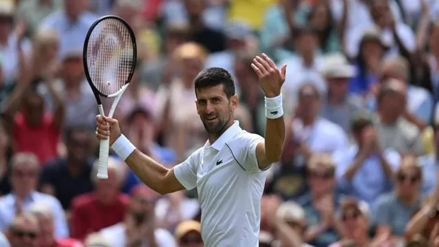 Djokovic pasó a su octava final de Wimbledon y será rival de Kyrgios