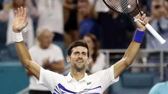 Djokovic se impuso a Delbonis y clasificó a octavos de Miami | Video