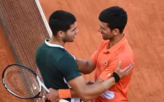 Djokovic se rindió ante Carlos Alcaraz y lo considera favorito para el Roland Garros - Noticias de carlos stein