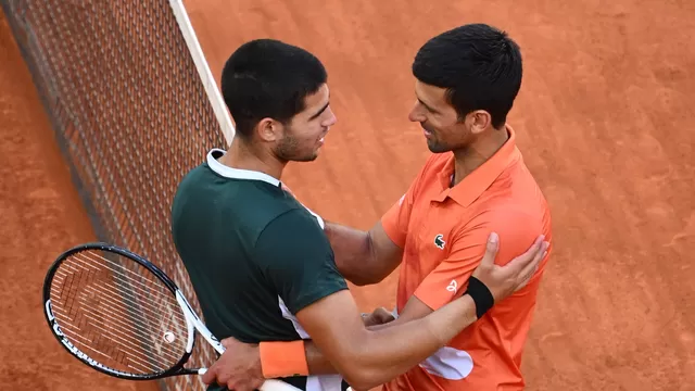 Djokovic se rindió ante Carlos Alcaraz y lo considera favorito para el Roland Garros