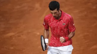 Novak Djokovic, tenista serbio de 33 años. | Foto: AFP/Video: @TennisTV