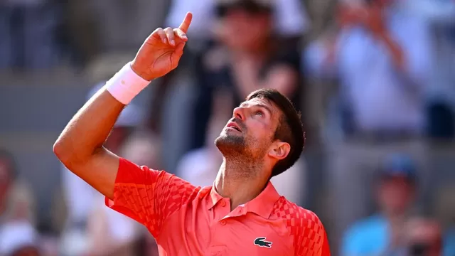 Novak Djokovic. | Foto: AFP/Video: @rolandgarros