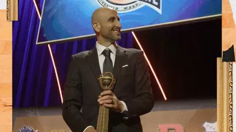 Emanuel 'Manu' Ginobili ingresó oficialmente al Salón de la Fama de la NBA