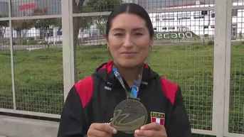 Evelyn Inga retornó con el oro Iberoamericano en marcha atlética